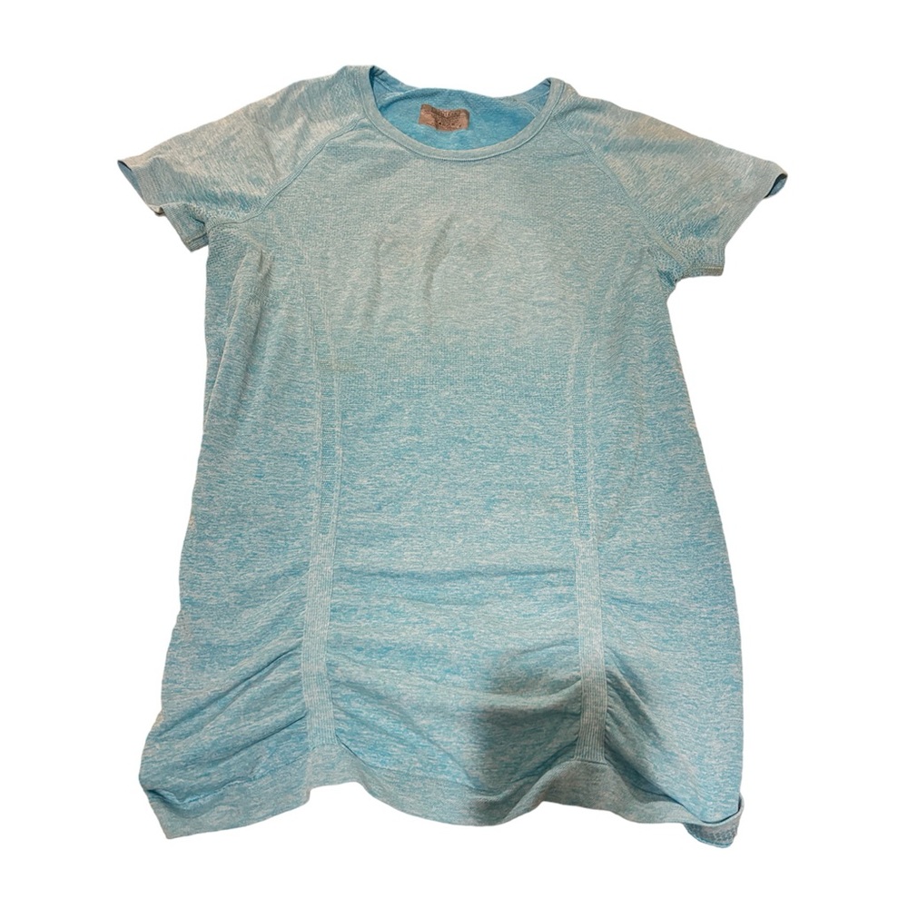 Blue Athleta fitted tee size S